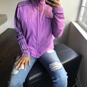 light purple adidas jacket